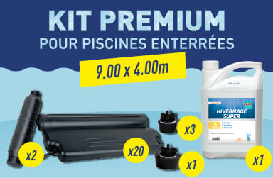 Kit hivernage Premium piscine enterrée 9 x 4 m