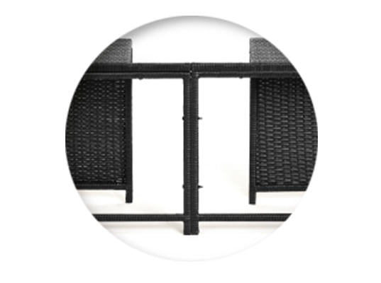 Espace pour le bloc de filtration