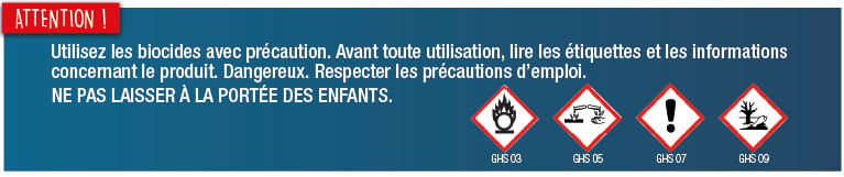 bandeau avertissement biocide