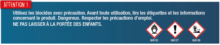 bandeau avertissement biocide