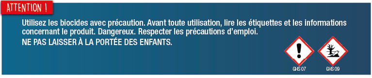 bandeau avertissement biocide
