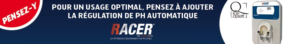 Pensez à ajouter une régulation ph automatique racer