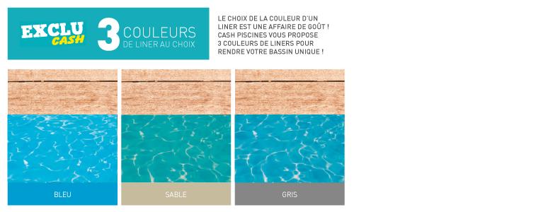 Couleurs du liner