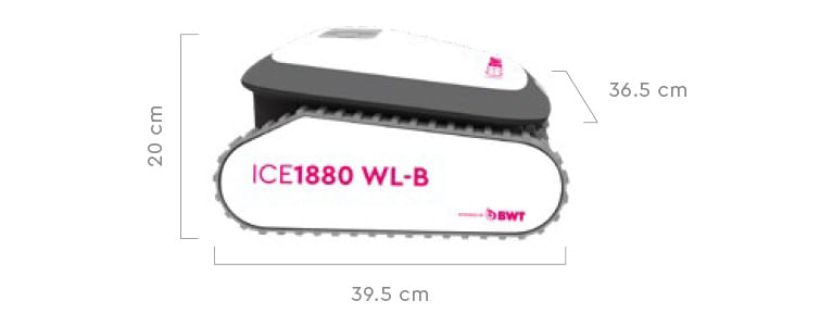 Dimensions du robot ICE 1880 WL-B BWT