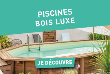 Piscine bois version luxe