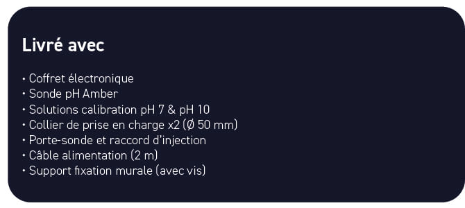 Accessoires du régulateur de pH Racer boitier débrochable