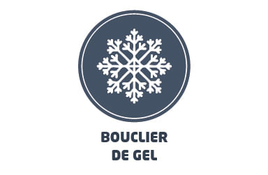 Bouclier de gel