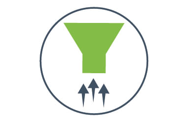 Capacité extra-large de 6.5L de débris