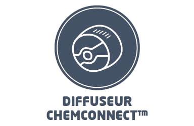 Diffuseur de traitement chemconnect