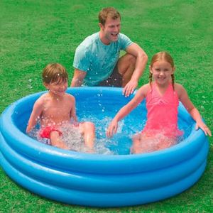 PISCINE GONFLABLE BLEU CRISTAL 147CM