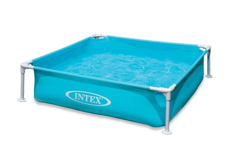 PISCINETTE-INTEX-METAL-FRAME-JUNIOR-122-X-122