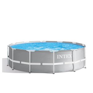 PISCINE INTEX PRISM 3,66X1,22 GRISE