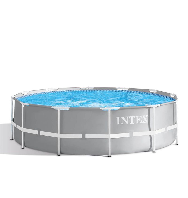 PISCINE-INTEX-PRISM-366X122-GRISE