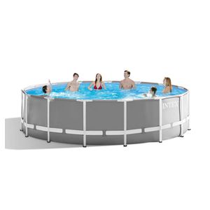 PISCINE INTEX PRISM 4,57X1,22 GRISE