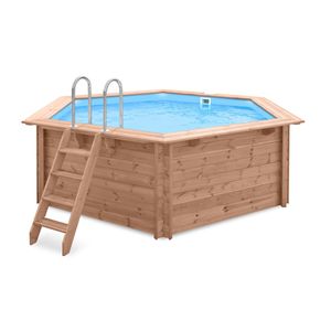 PISCINE BOIS NEVADA 4.34 H 1.16 LUXE