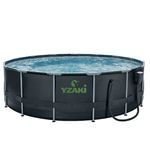 PISCINE-YZAKI-SANS-FILTRATION-RONDE-457MX122M---SKIMMER