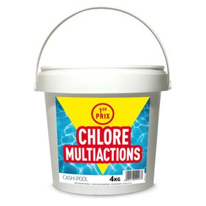 CHLORE MULTIACTIONS CASH & POOL 04KG