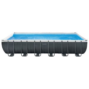 PISCINE INTEX ULTRA XTR RECTANGULAIRE  7,32X3,66 H 1,32 + FAS 6M3/H