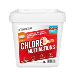 CHLORE MULTIACTIONS 4 ACTIONS 10KG