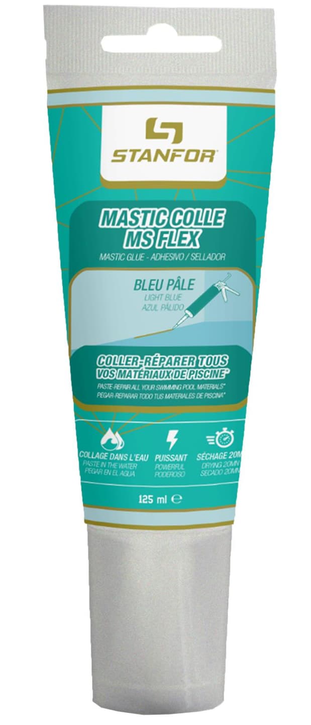 MASTIC-COLLE-MS-FLEX-BLEU-PALE-STANFOR-125ML