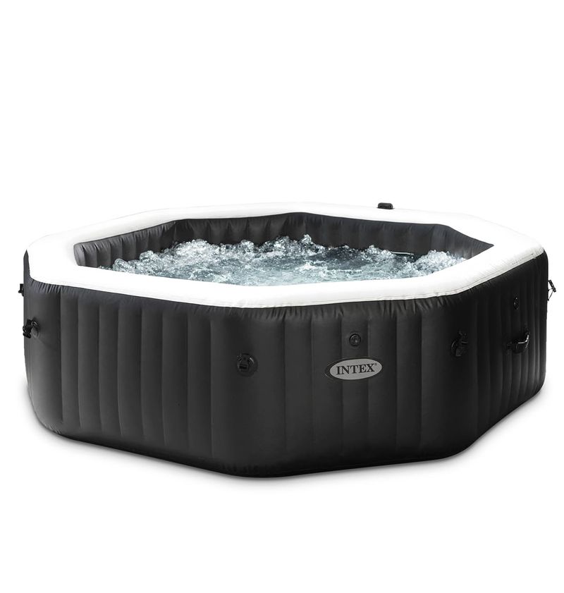 SPA-GONFLABLE-INTEX-PURESPA-CARBONE-OCTO-6PL.-BULLES-JETS-DELUXE-NOIR