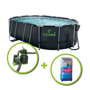 KIT PISCINE YZAKI 4,88mx3,05mx1,22m