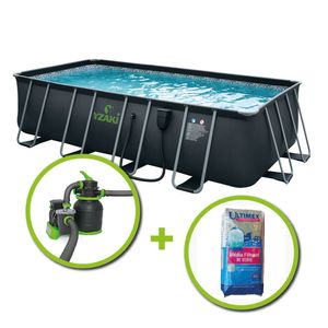 KIT PISCINE TUBULAIRE YZAKI 5,49X2,74X1,32M