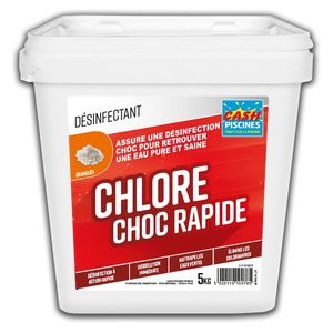 CHLORE CHOC RAPIDE GRANULES 5KG