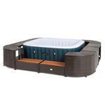 ENTOURAGE-ROTIN-MARRON-SPA-GONFLABLE-188X188CM