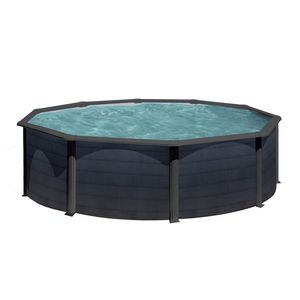 PISCINE ACIER 3,50 H 1,20 GRAPHITE