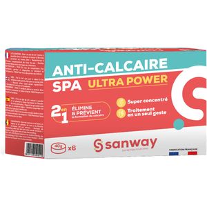 ANTI CALCAIRE SPA PASTILLES SANWAY (6X40GR)