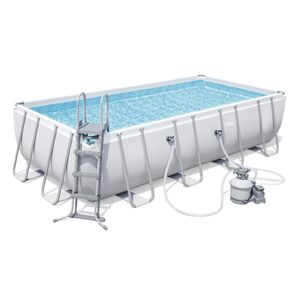 PISCINE BESTWAY POWER STEEL RECTANGULAIRE 5,49X2,74X1,22M