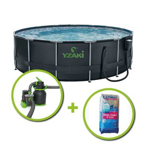 KIT PISCINE TUBULAIRE YZAKI 4,57X1,22M