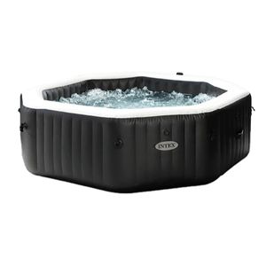 SPA GONFLABLE INTEX PURESPA CARBONE OCTO 4PL. BULLES+JETS