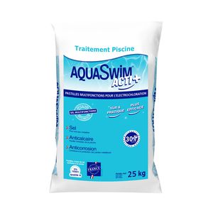 SEL AQUASWIM ACTI+ 25KG - SANS STABILISANT 3 EN 1