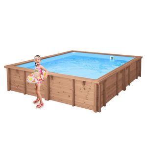 PISCINE BOIS MANHATTAN 4.24X3.29 H0.84