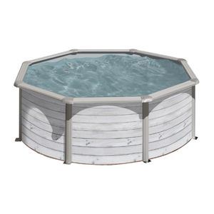 PISCINE ACIER 3,50 H 1,20 CERUSE