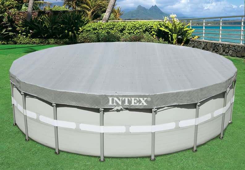 BACHE-PISCINE-INTEX-RONDE-488M-DELUXE