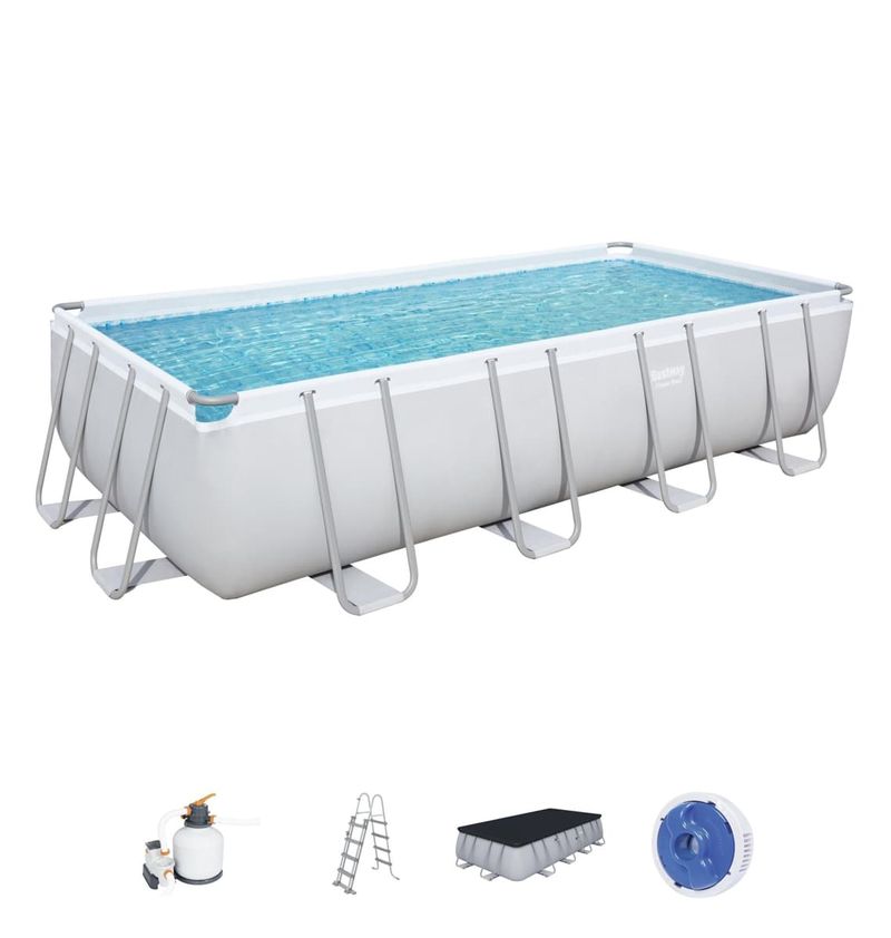 PISCINE-BESTWAY-POWER-STEEL-RECTANGULAIRE-549X274X122M