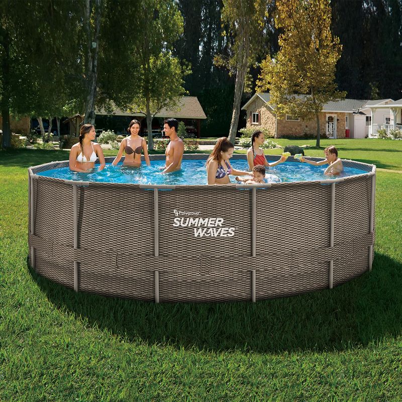 PISCINE-SUMMER-WAVES-ACTIVE-FRAME-RONDE-4.57X1.22M-TRESSE