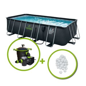 KIT PRO PLUS PISCINE TUBULAIRE YZAKI 5,49X2,74X1,32M