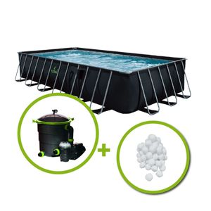 KIT PISCINE YZAKI 7,32mx3,66mx1,32m