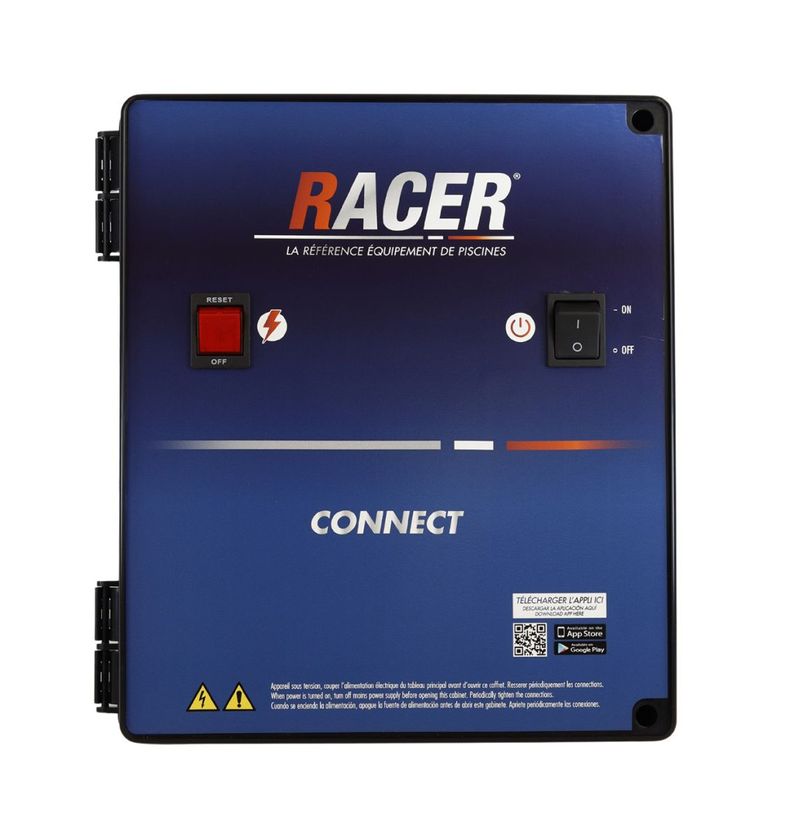 COFFRET-FILTRATION-RACER-CONNECT-MONO-2-PROJ.-LED-6A--100VA-