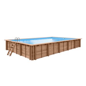 STRUCTURE PISCINE BOIS LOUISIANA