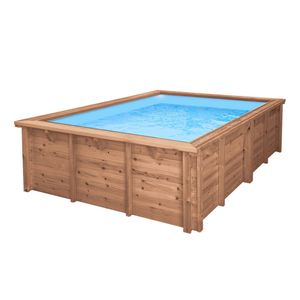 STRUCTURE PISCINE BOIS BROOKLYN