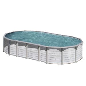 STRUCTURE ACIER 7,30X3,75 H 1,32 CERUSE SJF