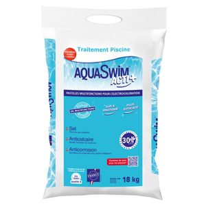 SEL AQUASWIM ACTI+ 18KG  SANS STABILISANT 3 EN 1