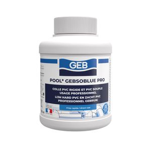 COLLE PVC BLEUE GEB POOL PRO THF 250ML