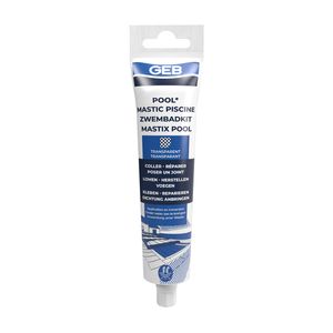 MASTIC COLLE GEB POOL TRANSPARENT 80ML