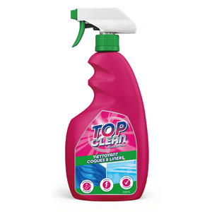 NETTOYANT TOPCLEAN 500ML COQUE ET LINER